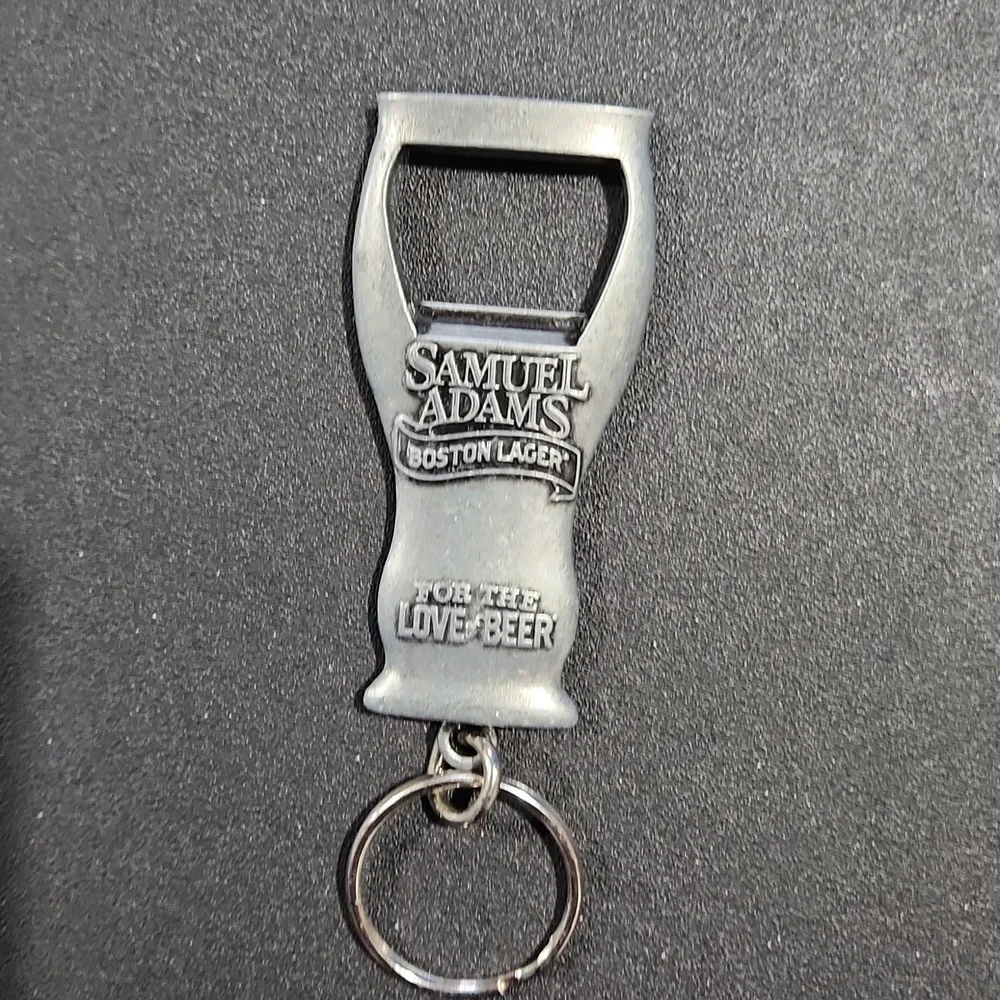 Sam Adams Metal Keychain Bottle Opener